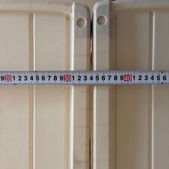 3段 衣装ケース 2つの画像