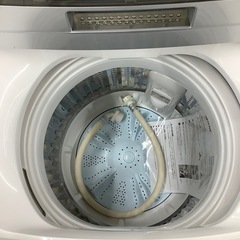 【トレファク　ラパーク岸和田店】全自動洗濯機　AQUA 4.5kg 2017年製　クリーニング済　の画像