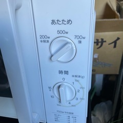 Haier 単機能電子レンジ JM-17H-60 2020年製の画像