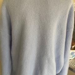 新品 GRL  ビッグカラーダブルジップニットトップス kz447の画像