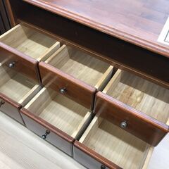 A-514【リユースのサカイ野々市店】ジモティ来店特価‼ TV台 ブラウン クリーニング済みの画像