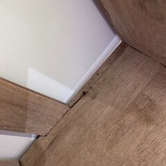 【店舗移転のため売ります】ライト付きアンティークシェルフの画像