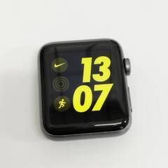 Apple Watch Nike Series 3/GPS+セルラー/42mm/A1891/スペースグレー〈MR302J/A〉の画像