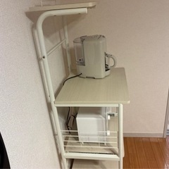 ニトリ　レンジ台ラックの画像