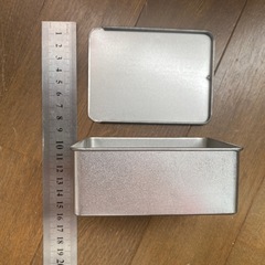 小物入れ　スライド式　シルバー　シンプル　ケース　文房具入れ　メンズ　シルバー　レトロ　アンティーク　インテリアの画像