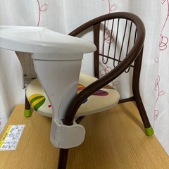 赤ん坊用　パイプ椅子　カトージの画像