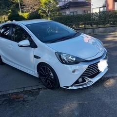 （全てコミコミ）アクア　GS SPORT車検満タン*ETC:純正ナビ*TV*Bカメラ*BTの画像