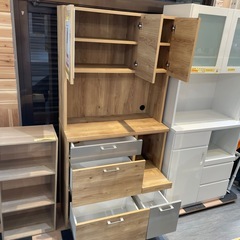 配達可【食器棚】クリーニング済み【管理番号1108】臣の画像