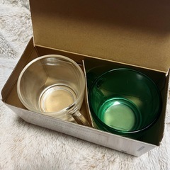 【希少・未使用】スターバックス STARBUCKS グラスマグセットの画像