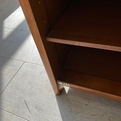 シューズラック　カリモク　ブラウン【トレファク堺福田店】の画像