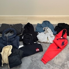 子供服100cm冬物37点の画像