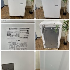 R417 ☀️ SHARP 洗濯機（洗濯4.5㎏) 19年製 ES-G4E6 ⭐ 動作確認済 ⭐ クリーニング済の画像