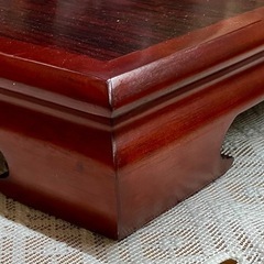 花台　エンジ色　の画像