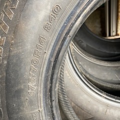 格安14インチスタッドレスコンパクトカーなどにおすすめ♪の画像