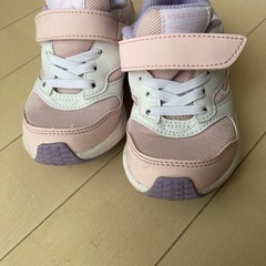 ⭐︎あまり履いてません⭐︎瞬足キッズスニーカー17㌢の画像