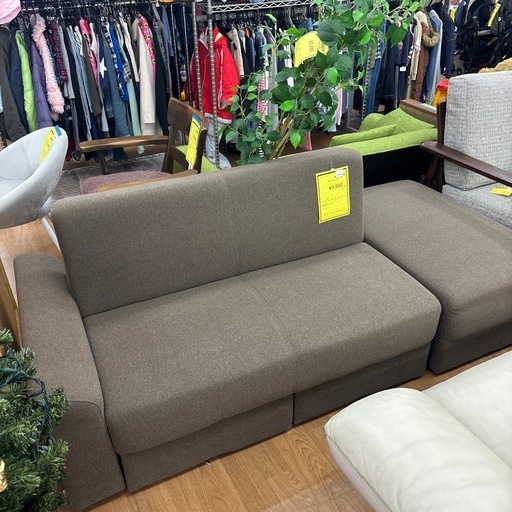 ☆ドリーム荒牧店☆ジモティー割引有☆【クリーニング済み】ソファベッド