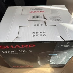  SHARP ヘルシオ ホットクック KN-HW10G-B（ブラック）の画像