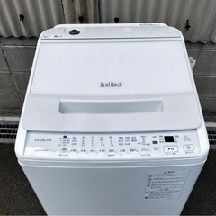 HITACHI 洗濯機　美品の画像