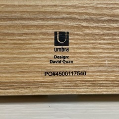 f●■★umbra（アンブラ）フリップフック　壁掛けコートハンガー　5連の画像