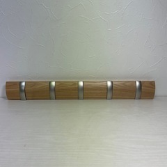 f●■★umbra（アンブラ）フリップフック　壁掛けコートハンガー　5連の画像