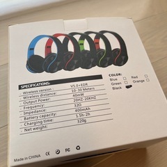 新品未使用 ヘッドフォン ブラックの画像