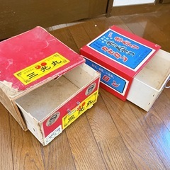 昭和レトロ　置き薬　木箱の画像