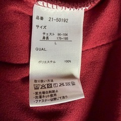 フリース メンズ Ｌの画像