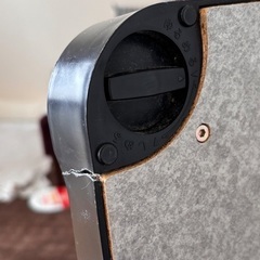 【無料】※脚ヒビ有　こたつ　黒　グレーの画像