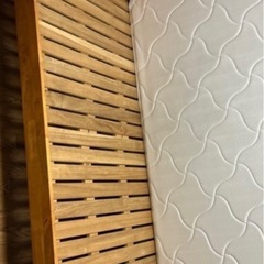 木製☆ シングル ベットフレーム ② ☆1台のみです の画像
