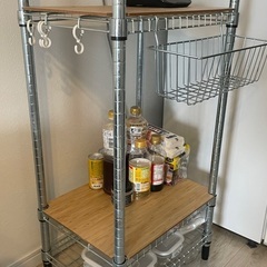 スチールラック　IKEAの画像