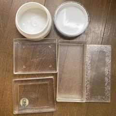 昭和レトロ　アンティーク　セット　ケース　西陣織　小物入れ　クリア雑貨　店舗什器　昭和　大正　明治　蔵出し　日本　撮影用　小道具　骨董　インテリア　雑貨の画像