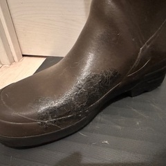 ジャンク品　27〜27.5cm⭐︎AIGLEレインブーツ44 エーグルラバーブーツ長靴　フランス製の画像