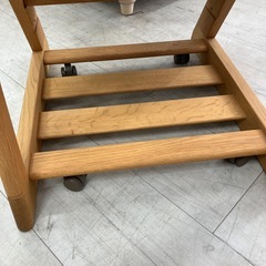 学習椅子　karimoku ブルー【トレファク堺福田店】の画像