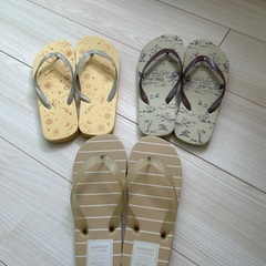 サンダル3点です。の画像
