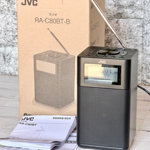 JVC Bluetoothラジオ RA-C80BT