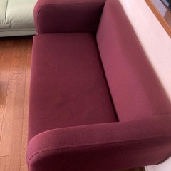 2人掛けソファーの画像