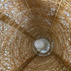  スタンドライト ランプ インテリア 家具 和風 アジアン風　麻紐フロアランプの画像