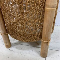  スタンドライト ランプ インテリア 家具 和風 アジアン風　麻紐フロアランプの画像