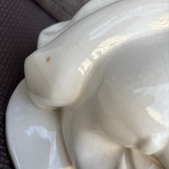 オブジェ　ハットを被ったダンディ　置物　ペン差し　の画像