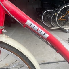 ギア付き自転車の画像