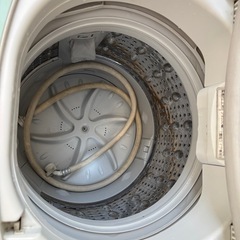 古いせんたくき洗濯機の画像