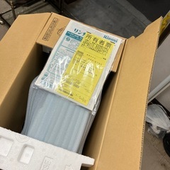 O 2511-173 リンナイ　ガスファンヒーター　2019年製　11〜15畳用　新品未使用品　ガスホース付きの画像