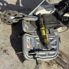 【福岡県みやま市】オーレック 二面 畦草刈り機 ウィングモア WM736A 刈幅約 70cm 中古 草刈機 芝刈り機 畦 畔 刈払 ウィング モア モアーの画像