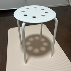 MARIUS マリウス　スツール　ホワイト　ikeaの画像