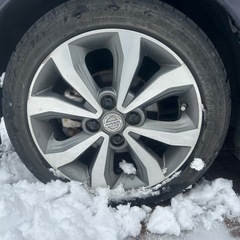 アルミホイール　日産デイズ ハイウェイスターGターボ15インチ純正アルミの画像