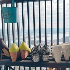 パンプス　まとめて　の画像