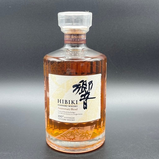 P0510703A サントリー 響100周年記念アニバーサリー ブレンド ウィスキー 箱付き 43% 700ml SUNTORY 未開