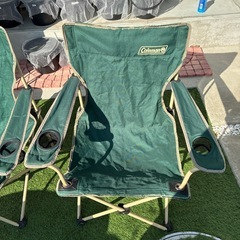 Coleman コールマンチェア　2脚の画像