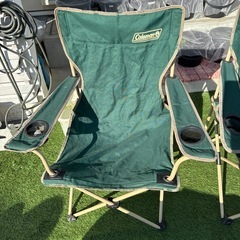 Coleman コールマンチェア　2脚の画像