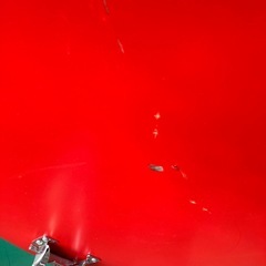 折りたたみテーブル 赤　可愛いです お取り置き不可　の画像